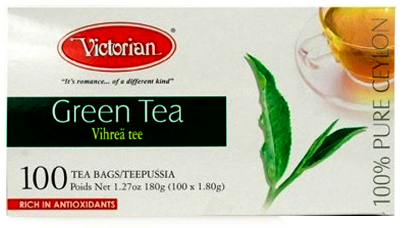 Victorian Green Tea 100Pcs